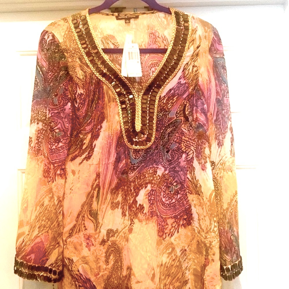 NWT Adrienne Vittadini Tunic